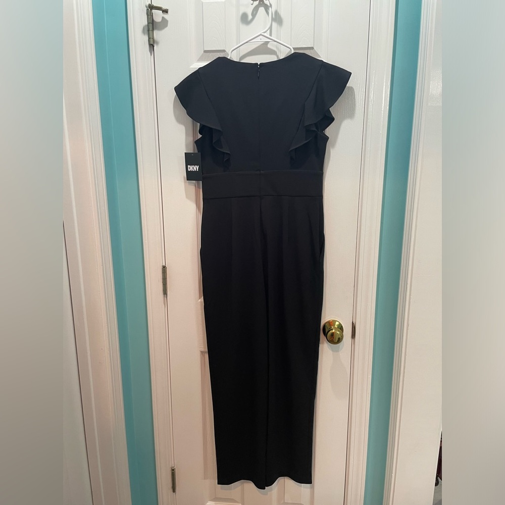 NWT DKNY V-neck Pantsuit - Picture 5 of 7